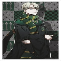 Светът на Wizarding: Хари Потър - Плакат за стена на Dynasty Draco, 22.375 34 рамки