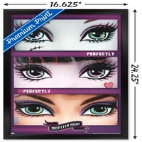 Mattel Monster High - Перфектно несъвършен стенен плакат, 14.725 22.375 рамки
