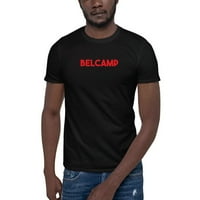 Червена тениска с къс ръкав Belcamp с неопределени подаръци