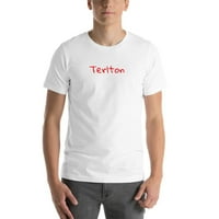 Ръкописна тениска с къс ръкав на Terlton с неопределени подаръци