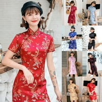 Cheongsam къса ежедневна банкетната пола подобрява роклята на костюмите за китайска изпълнение