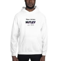 3XL Tri Color Nutley New Jersey Hoodie Pullover Sweatshirt от неопределени подаръци