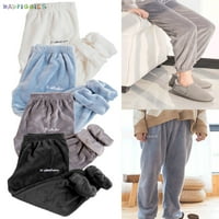 Badpiggies Плюша за женски пижама панталони ежедневни пухкави спални дрехи руно панталони за сън плюс размер