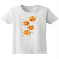 Акварелна оранжева тениска с тениска жените -раземи от Shutterstock, женска среда