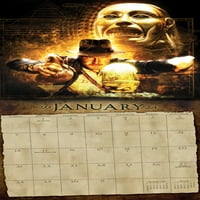 Trends International Indiana Jones Calendar и магнитна рамка