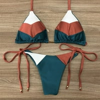 бикини feshion дамски секси комплект горещ спорт подплатен бански костюм law l