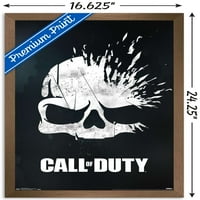 Call of Duty - Плакат за стена на черепа, 14.725 22.375
