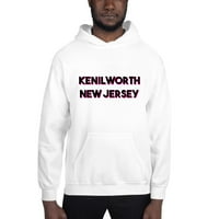 Два тона Kenilworth New Jersey Hoodie Pullover Sweatshirt от неопределени подаръци