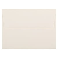 Плинове за покана на Strathmore, 1 4, естествена бяла тъкана, 25 опаковки