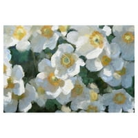 Шедьовър Художествена галерия лято бели Хартиябели цветя от Студио изкуства платно изкуство печат