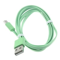 MicroUSB 6ft USB кабел за TCL A - захранващ кабел за зарядно мощност Синхронизиране, съвместим с TCL A