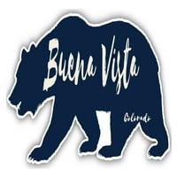 Buena Vista Colorado Souvenir Vinyl Decal Sticker Bear Design