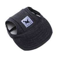 Малък домашен любимец Summer Canvas Cap Dog Baseball Hat Hat Puppy Outdoor Pet Cap