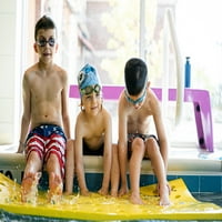 Приключенски очила - висококачествени деца плуват очила за водни дейности - защитени с UV, анти -мъгли с регулируема каишка - идеални за деца на възраст 4- - червено камо