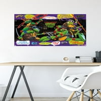 Teenage Mutant Ninja Turtles: Mutant Mayhem - Фрази Стенски плакат, 22.375 34