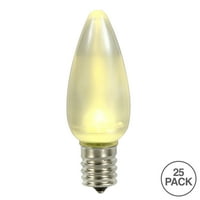 Vickerman C керамична LED лилава крушка, пакет от 25