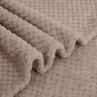 Dengmore удобно одеяло диван диван фланелен одеяла мек топъл кариран руно легло одеяло голям мрежест фланелен одеяла дебел дишащ