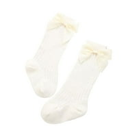 Дълги тръби чорапи мрежести боукнит комари бебешки чорапи Stripe Детски чорапи, летен клирънс за спестявания