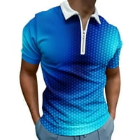 fvwitlyh забавни ризи Мъжки голф поло риза с късо ръкав ежедневна яка тениска спортен тройник