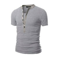 adviicd ризи за тренировка мъже ежедневни тий тениски графична тениска x-голяма спортна сива мъжки ежедневна тениска