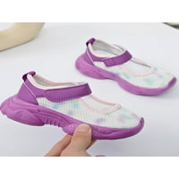 Ferndule Деца дишащи кръгли пръсти Атлетично ходещи леки плоски обувки Mary Jane