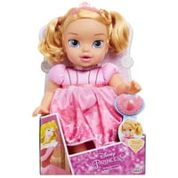 Дисни принцеса Делукс бебе Аврора Кукли включва тиара и бутилка, за деца на възраст 2+