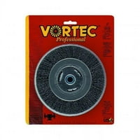 Weiler Vortec Pro in. Кръстовидна четка за телени колела въглеродна стомана RPM PC